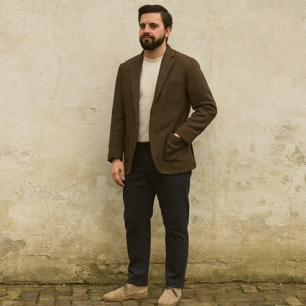 Freemans Sporting Club Mens 36 Black Chino‎ USA Made Preppy Minimalist